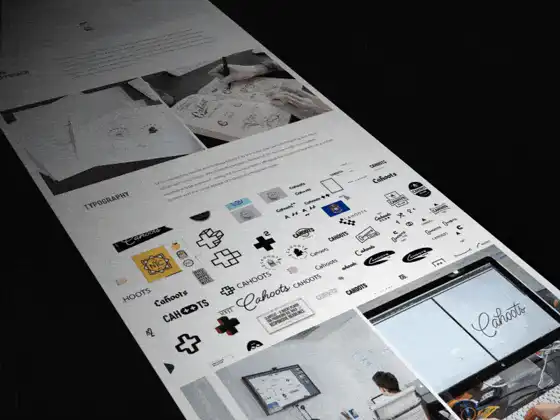 Brand case study development in progress