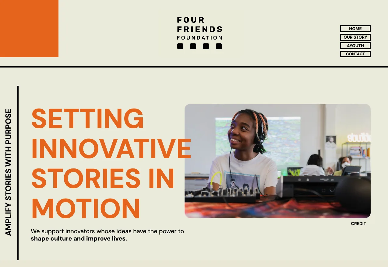 Four Friends Foundation work sample 1
