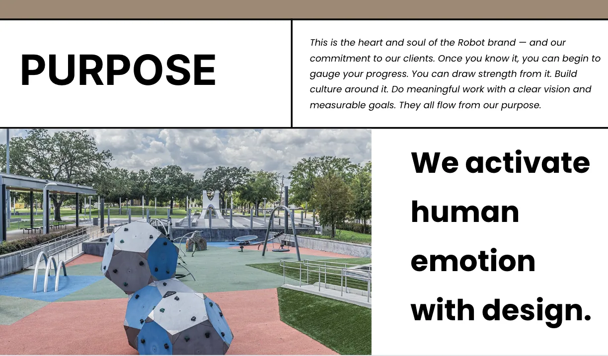 The Robot Agency work sample 1